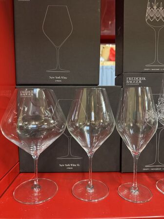 14 stk. ass. Frederik Bagger glas