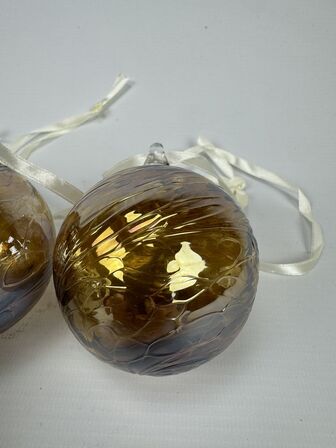 9 stk. ass. Specktrum Glasdekoration