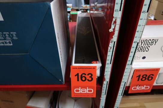 2 stk. Lystræ 250 LED lys varm hvid 120 cm