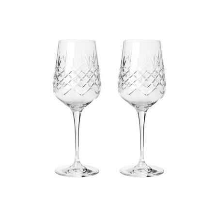 2 stk. Frederik Bagger Crispy Madame hvidvinsglas 