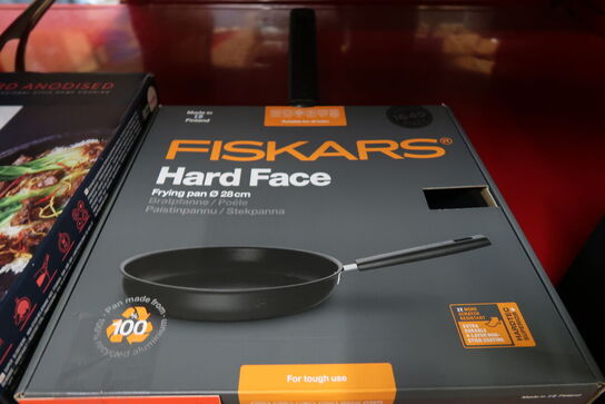 Fiskars Hard Face non-stick stegepande 28 cm