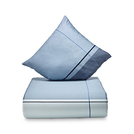 2 sæt Nordisk Tekstil Detox sengetøj blå 140x200 cm