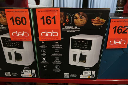 Jocca Digital Airfryer & Dehydrator 8 liter white