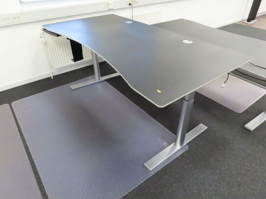 El hæve/sænke skrivebord 200x100 cm