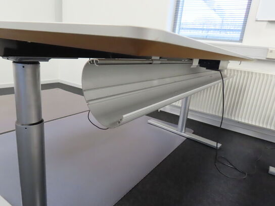 El hæve/sænke skrivebord 200x100 cm