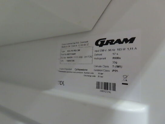 Køleskab GRAM