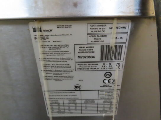 Grill TAYLOR L810 Clamshell