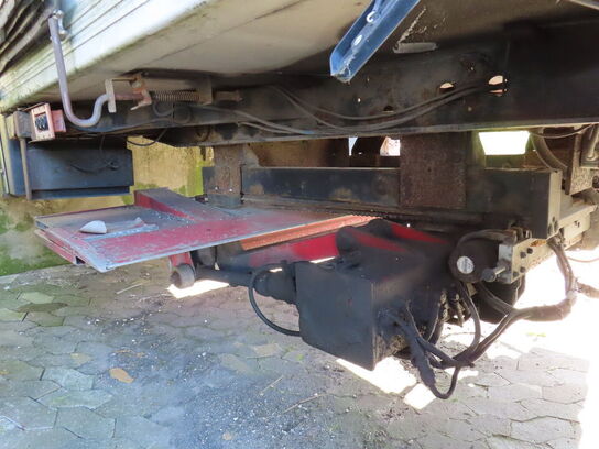 3-akslet køletrailer med Carrier Maxima 1200, inkl. div dæk og hjul