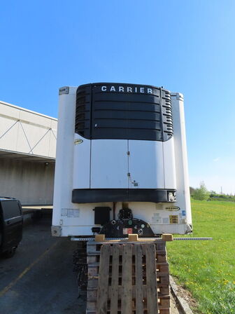 3-akslet køletrailer med Carrier Maxima 1200, inkl. div dæk og hjul