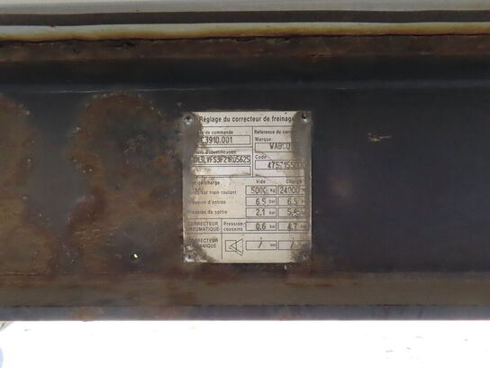 3-akslet køletrailer med Carrier Maxima 1200, inkl. div dæk og hjul