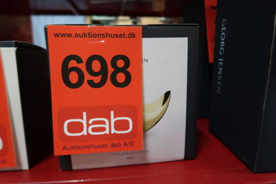 Georg Jensen Bloom skål guld 16 cm