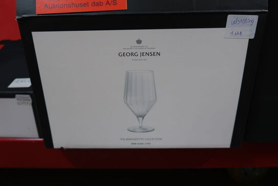 5 stk. Georg Jensen Bernadotte ølglas 52 cl 