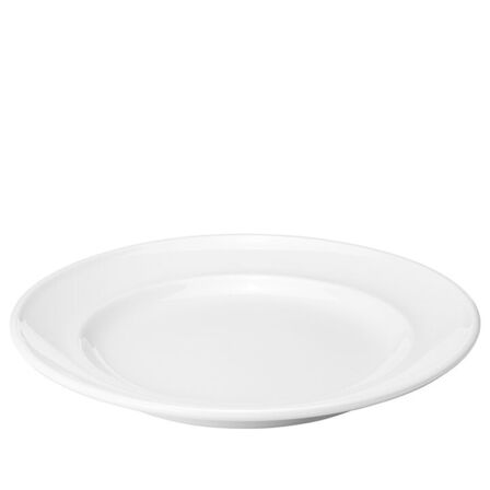 3 stk. Georg Jensen Koppel Dinnerware hvid desserttallerken 19 cm