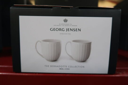 2 pk. Georg Jensen Bernadotte krus 2 stk. 30 cl