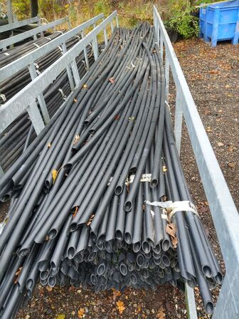 PE-slanger til grundvandssænkning