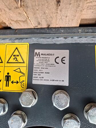 Kompakterhjul MALAGUTI Ø500×300
