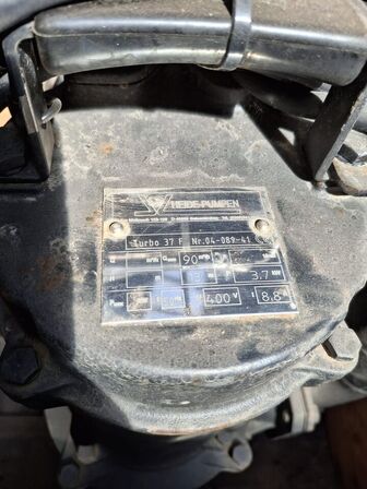 Heide-Pumpen Dykpumpe TURBO 37 F