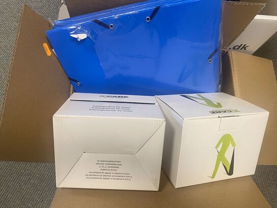 To kasser kontorartikler mv.