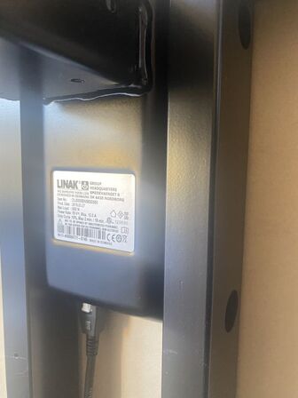 Fem hæve/sænkeborde 