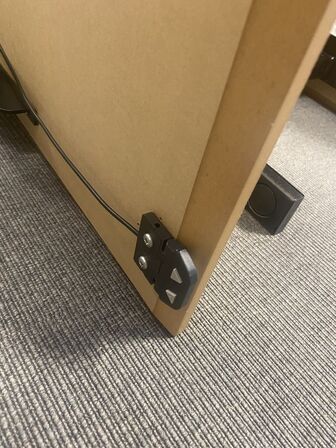 Fem hæve/sænkeborde 