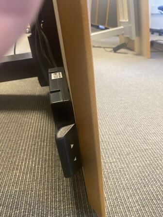 Tre hæve/sænkeborde 