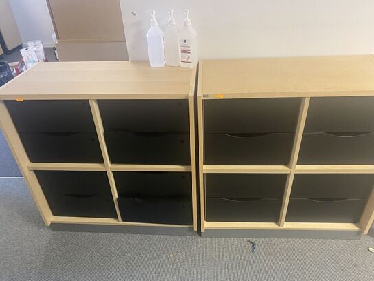 To lave reoler med skuffemoduler EFG