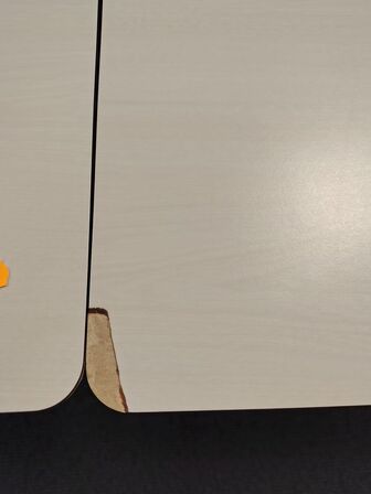 Seks mødeborde med hjul