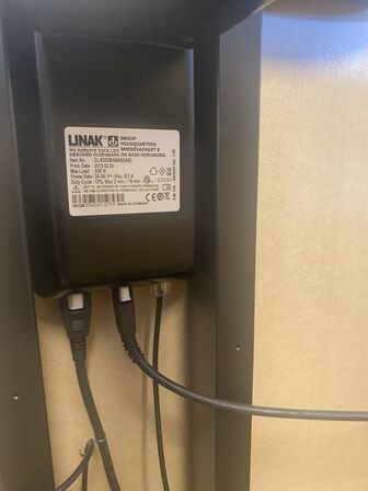 Fem hæve/sænkeborde 