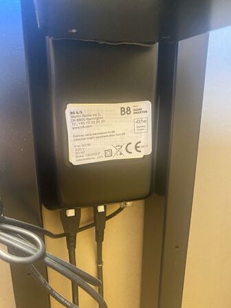 Fem hæve/sænkeborde 