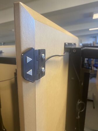 Fem hæve/sænkeborde 