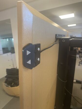 Fem hæve/sænkeborde 