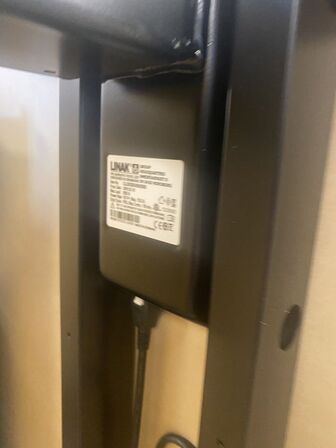 Fem hæve/sænkeborde 