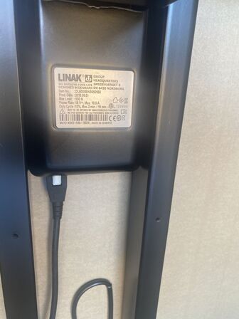 Fem hæve/sænkeborde 