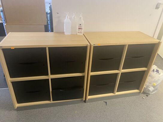 To lave reoler med skuffemoduler EFG