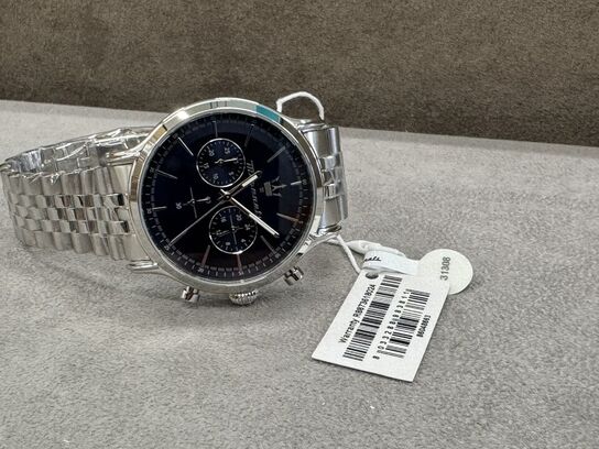 Armbåndsur  MASERATI EPOCA 42 MM CHR BLUE DIAL BR SS