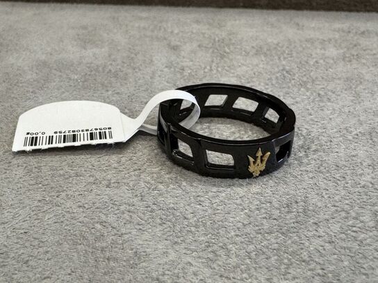 Fingerring MASERATI ICONIC RING SS YG+BLACK SZ23