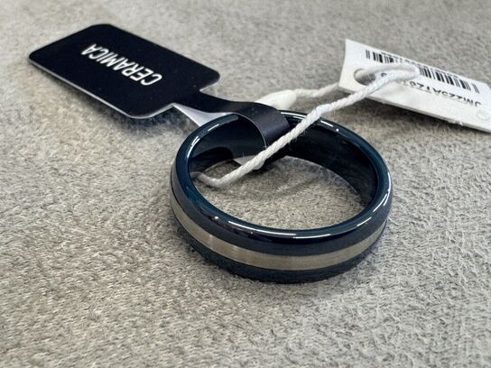 Fingerring MASERATI CERAMIC RING SS CERAMIC BLUE SZ19