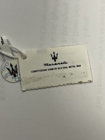 Armbåndsur  MASERATI COMPETIZIONE 31 MM 3H SILV DIAL METAL BAN