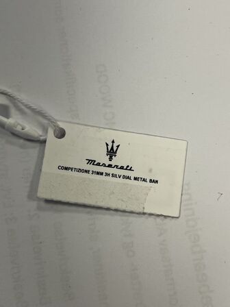 Armbåndsur  MASERATI COMPETIZIONE 31 MM 3H SILV DIAL METAL BAN