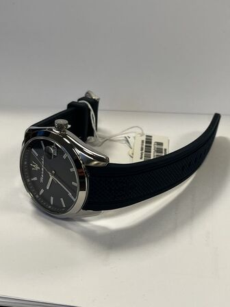 Armbåndsur  MASERATI ATTRAZIONE 43 MM 3H BLUE DIAL BLUE ST