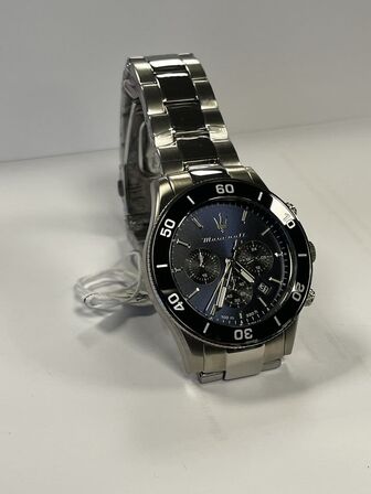 Armbåndsur  MASERATI COMPETIZIONE 43 MM CHR BLUE DIAL SS BR