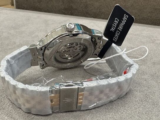 Armbåndsur  MASERATI EPOCA 42 MM AUTO W/SILVER DIAL BR SS+RG