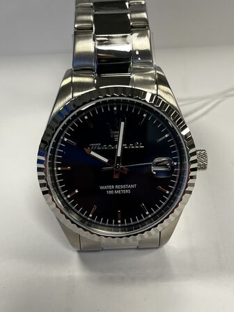 Armbåndsur  MASERATI COMPETIZIONE 43 MM 3H BLUE DIAL BR SS