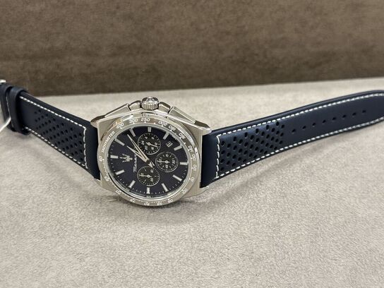 Armbåndsur  MASERATI VELOCITA 43 MM CHRO BLUE DIAL BLUE ST