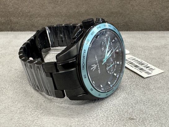 Armbåndsur  MASERATI AQUA EDITION TRAGUARDO 46 BLK DIA BR BLK