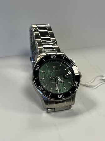 Armbåndsur  MASERATI COMPETIZIONE 43 MM 3H GREEN DIAL SS BR