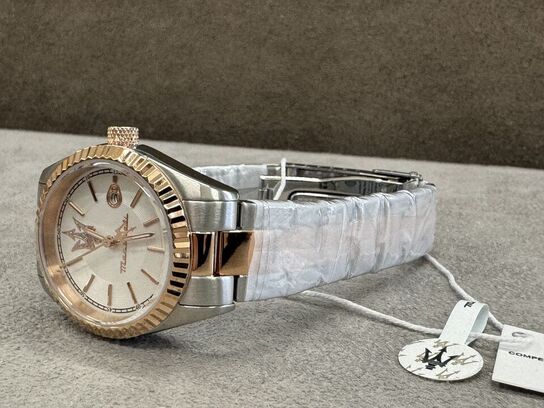 Armbåndsur  MASERATI COMPETIZIONE 31 MM 3H SILVE DIAL BR SS+RG