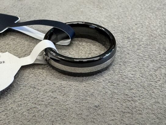 Fingerring MASERATI CERAMIC RING SS CERAMIC BLACK SZ23