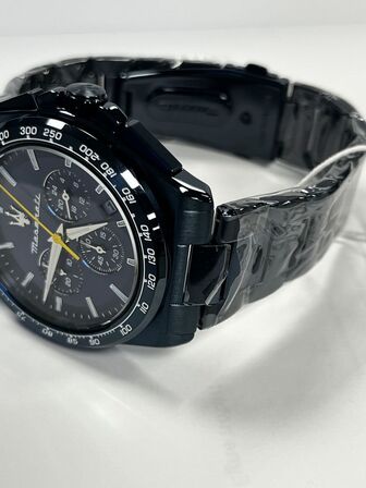 Armbåndsur  MASERATI VELOCITA 43 MM CHRO BLUE DIAL BLUE BR