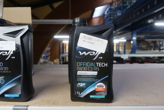 20 stk. motorolie WOLF